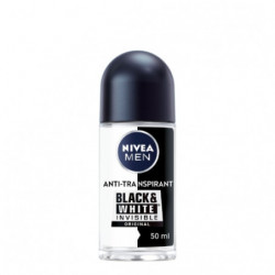 NIVEA MEN - Invisible Black White Original Déodorant bille homme 48H - flacon de 50 ml Sonico.fr