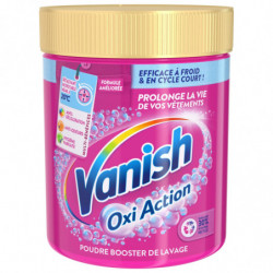 VANISH - Oxi Action Poudre Booster De Lavage Détachant Textile - pot de 470 g Sonico.fr