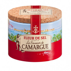 LE SAUNIER DE CAMARGUE - Fleur de sel - boite de 125 g
 Sonico.fr