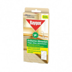 BAYGON - Pièges Anti-Mites Alimentaires Sans Odeur - boîte de 3 pièges Sonico.fr