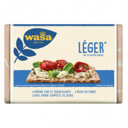 WASA - Biscottes croustillantes Léger - paquet de 270 g Sonico.fr