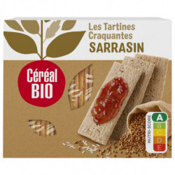 CEREAL BIO - Tartines craquantes Sarrasin - boite de 145 g Sonico.fr