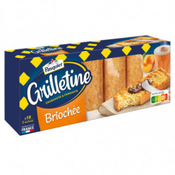 PASQUIER - grilletine Biscottes Briochée - boite de 255 g Sonico.fr