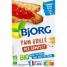 BJORG - Pain grillé blé Complet bio - boite de 250 g Sonico.fr