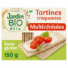 JARDIN BIO ETIC - Tartines craquantes Multicéréales Sans gluten - paquet de 150 g Sonico.fr