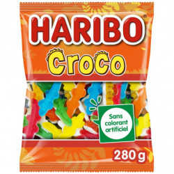 HARIBO - Bonbons Croco - paquet de 280 g Sonico.fr