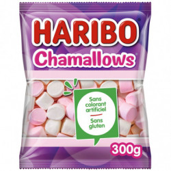 HARIBO - Bonbons Chamallows - paquet de 300 g Sonico.fr