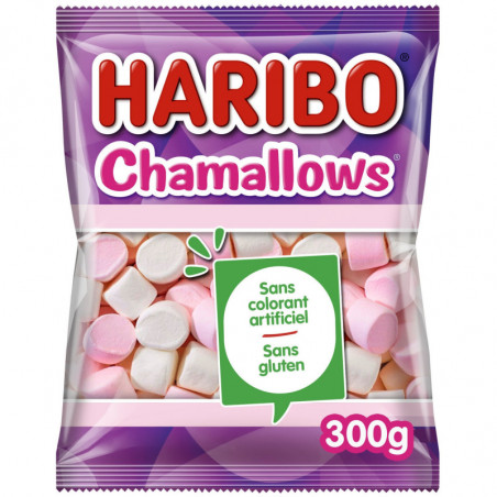 HARIBO - Bonbons Chamallows - paquet de 300 g Sonico.fr