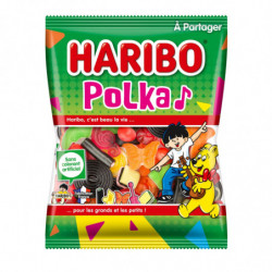 HARIBO - Bonbons Polka - sachet de 300 g Sonico.fr