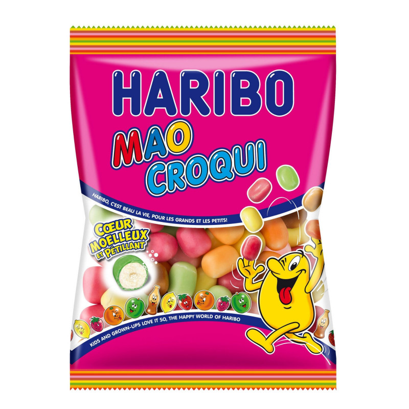 HARIBO - Bonbons Mao Croqui - sachet de 250 g Sonico.fr