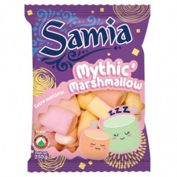 SAMIA - Bonbons Mythic' Marshmallow Halal - sachet de 250 g  Sonico.fr