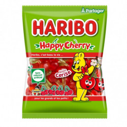HARIBO - Bonbons Happy Cherry - paquet de 220 g Sonico.fr