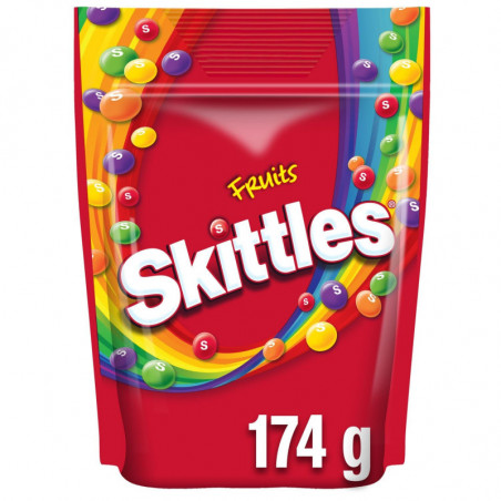 SKITTLES - Bonbons goût fruits - sachet de 174 g Sonico.fr