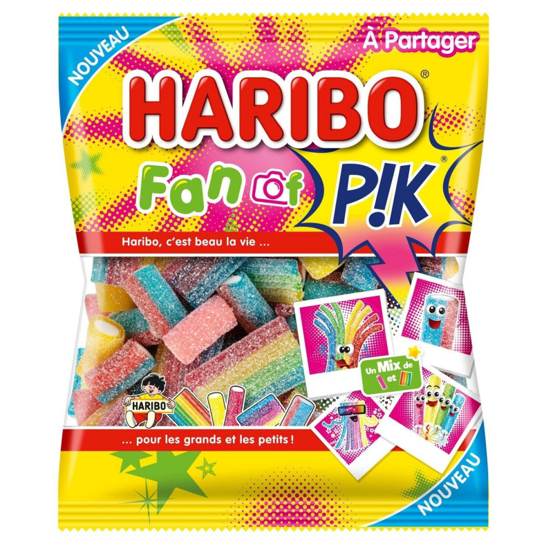 HARIBO - Bonbons Fan Of Pik - sachet de 200 g Sonico.fr