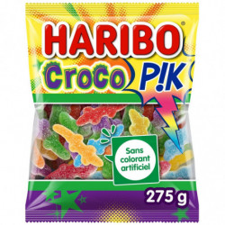 HARIBO - Bonbons Croco Pik - paquet de 275 g Sonico.fr