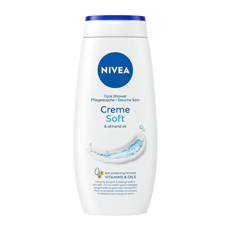 NIVEA - Creme Douceur Gel douche soin Amande Douce - flacon de 250 ml Sonico.fr