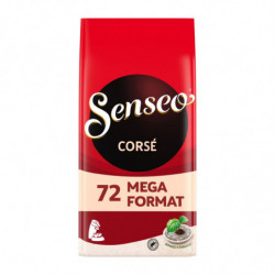 SENSEO - Café dosettes Corsé - paquet de 72 dosettes Sonico.fr