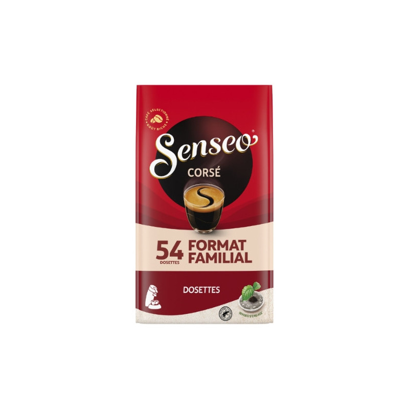 SENSEO - Café dosettes Corsé - paquet de 54 dosettes Sonico.fr