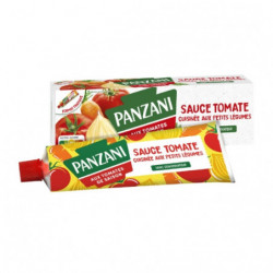 PANZANI - Sauce tomate cuisinée aux petits légumes - tube de 220 g Sonico.fr