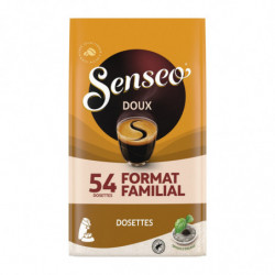 SENSEO - Café dosettes Doux - paquet de 54 dosettes Sonico.fr