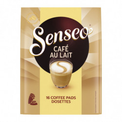 SENSEO - Café au lait dosettes - paquet de 16 dosettes Sonico.fr