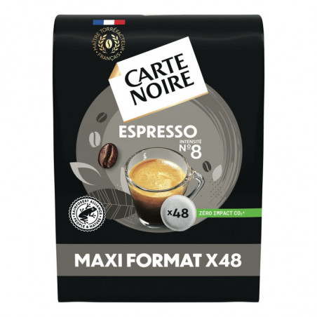CARTE NOIRE - Espresso n°8 Cafés Compatible Senseo - paquet de 48 dosettes Sonico.fr