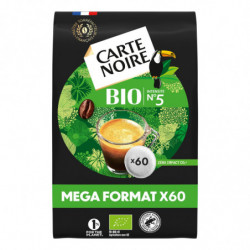 CARTE NOIRE - Bio classique n°5 Café dosettes Compatibles Senseo - boite de 60 dosettes Sonico.fr