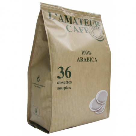 MAISON TAILLEFER - Amateur Café dosettes Compatibles Senseo - boite de 36 dosettes Sonico.fr