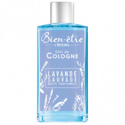 BIEN ETRE - Original Eau de Cologne Lavande Sauvage - flacon de 250 ml Sonico.fr