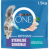 PURINA - Bifensis Croquettes pour chat Sensible Stérilisé aux poissons de mer - sac de 1,5 kg Sonico.fr