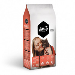 AMITY - Croquettes pour chat Adulte au Buf - sac de 2 kg Sonico.fr