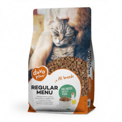 DUVO PLUS - Regular Menu Croquettes pour chat Adulte au Poulet et Légumes - sac de 4 kg Sonico.fr