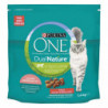 PURINA ONE - DualNature Croquettes pour chat Stérilisé au Saumon - sac de 1,4 kg Sonico.fr