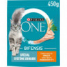 PURINA ONE - Croquettes pour chat Spécial Système Urinaire au Poulet - sac de 450 g Sonico.fr