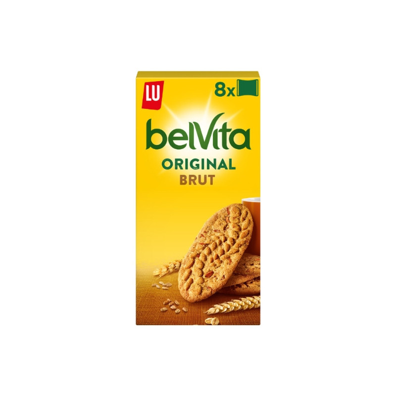 BELVITA - Original Biscuits Petit-déj Brut 5 céréales - boite de 400 g Sonico.fr