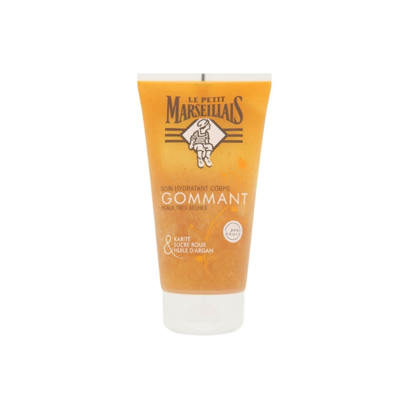 LE PETIT MARSEILLAIS - Soin gommant hydratant Corps Karité Sucre Argan - flacon de 150 ml Sonico.fr