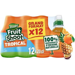 TEISSEIRE - Fruit Shoot Tropical Boisson aux fruits - pack de 6 bouteilles de 20 cl Sonico.fr