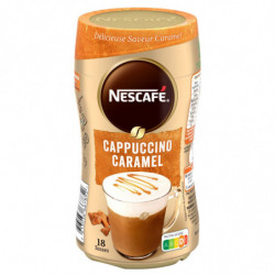 NESCAFE - Café Soluble Cappuccino Caramel - boîte de 306 g Sonico.fr
