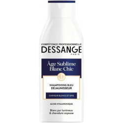 DESSANGE - Age Sublime Blanc Chic Shampoing Bleu Déjaunisseur Cheveux Blancs - flacon de 250 ml Sonico.fr