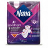 NANA - Ultra Extra Large Goodnight avec ailettes - 9 serviettes hygiéniques Sonico.fr
