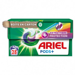 ARIEL - Lessive Capsule Extra Fiber Protection - boite de 28 capsules Sonico.fr