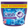 DASH - Lessive Capsule Tout-En-1 Envolée d'Air - boîte de 40 capsules Sonico.fr