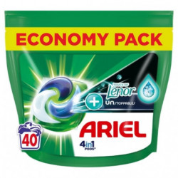 ARIEL - Lessive Capsule Unstoppables Touch of Lenor 4en1 Pods - boîte de 40 capsules Sonico.fr