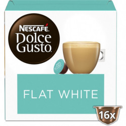 DOLCE GUSTO - Flat White Café capsules Compatible Dolce Gusto - boîte de 16 capsules Sonico.fr