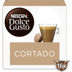 NESCAFE DOLCE GUSTO - Cortado Café capsules Compatible Dolce Gusto - boite de 16 Capsules Sonico.fr