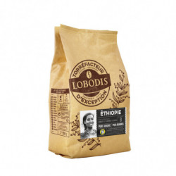 LOBODIS - Ethiopie Café en Grains - paquet de 500 g Sonico.fr