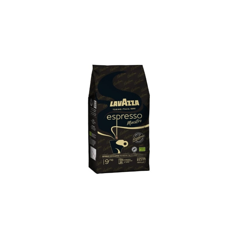 LAVAZZA - Espresso Maestro Café grains Biologique - sachet de 1 kg Sonico.fr