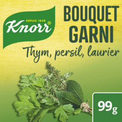 KNORR - Bouillon Bouquet Garni Thym Persil Laurier - boite de 99 g Sonico.fr