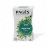 PAGES - Thé vert Menthe Bio - boite de 20 sachets Sonico.fr