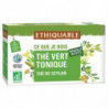 ETHIQUABLE - Thé vert Tonique de Ceylan Bio - boite de 20 sachets Sonico.fr